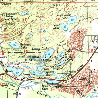 United States Geological Survey Anchorage C-6, AK (1994, 63360-Scale) digital map