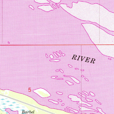 United States Geological Survey Anchorage C-6 SE, AK (1979, 25000-Scale) digital map