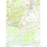 United States Geological Survey Anchorage C-6 SW, AK (1992, 25000-Scale) digital map