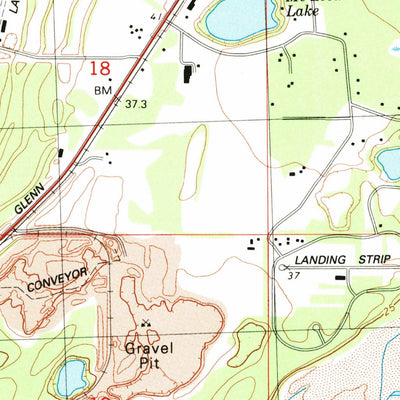 United States Geological Survey Anchorage C-6 SW, AK (1992, 25000-Scale) digital map