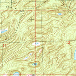 United States Geological Survey Anchorage C-6 SW, AK (1992, 25000-Scale) digital map