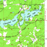 United States Geological Survey Anchorage C-7, AK (1950, 63360-Scale) digital map