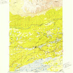 United States Geological Survey Anchorage C-7, AK (1952, 63360-Scale) digital map