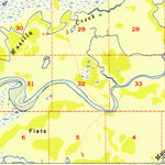 United States Geological Survey Anchorage C-7, AK (1952, 63360-Scale) digital map