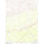 United States Geological Survey Anchorage C-7 NE, AK (1979, 25000-Scale) digital map