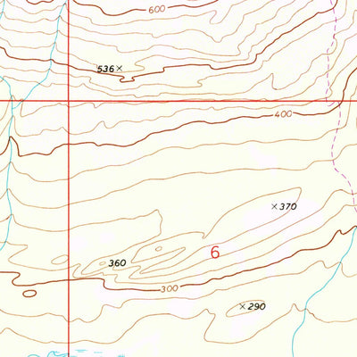 United States Geological Survey Anchorage C-7 NW, AK (1979, 25000-Scale) digital map