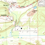 United States Geological Survey Anchorage C-7 SE, AK (1992, 25000-Scale) digital map