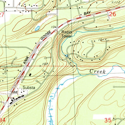 United States Geological Survey Anchorage C-7 SW, AK (1992, 25000-Scale) digital map