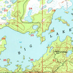 United States Geological Survey Anchorage C-8, AK (1950, 63360-Scale) digital map