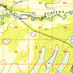 United States Geological Survey Anchorage C-8, AK (1952, 63360-Scale) digital map