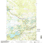 United States Geological Survey Anchorage C-8, AK (1994, 63360-Scale) digital map