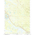 United States Geological Survey Anchorage C-8 NW, AK (1979, 25000-Scale) digital map