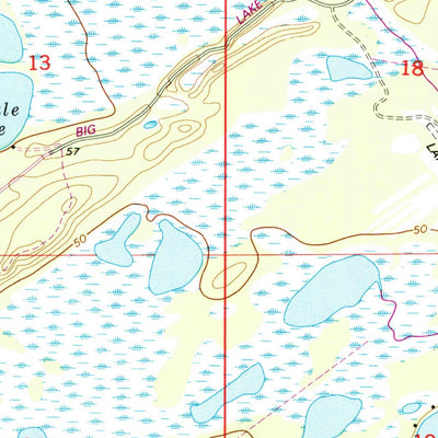 United States Geological Survey Anchorage C-8 SW, AK (1979, 25000-Scale) digital map