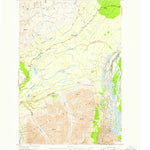 United States Geological Survey Anchorage D-1, AK (1951, 63360-Scale) digital map