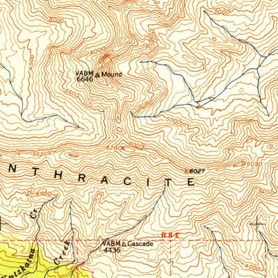 United States Geological Survey Anchorage D-3, AK (1952, 63360-Scale) digital map