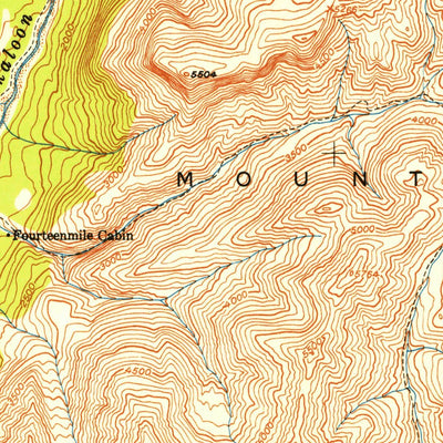 United States Geological Survey Anchorage D-4, AK (1952, 63360-Scale) digital map