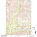 United States Geological Survey Anchorage D-4, AK (1994, 63360-Scale) digital map