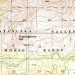 United States Geological Survey Anchorage D-4, AK (1994, 63360-Scale) digital map