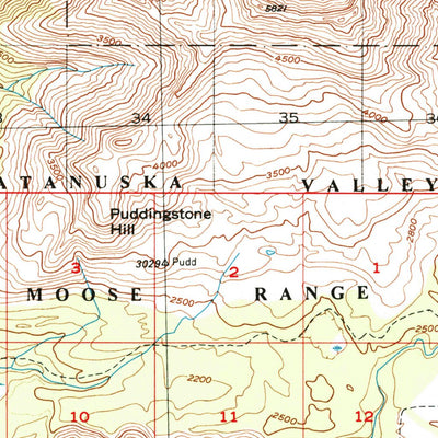 United States Geological Survey Anchorage D-4, AK (1994, 63360-Scale) digital map