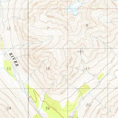 United States Geological Survey Anchorage D-5, AK (1949, 63360-Scale) digital map