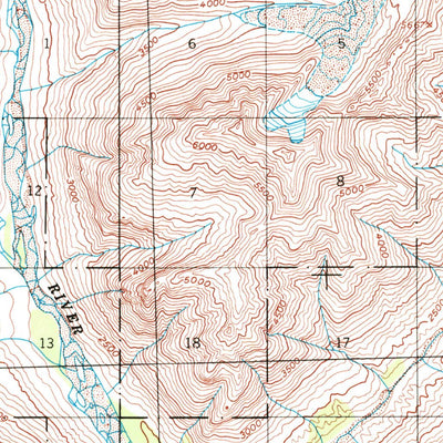 United States Geological Survey Anchorage D-5, AK (1994, 63360-Scale) digital map
