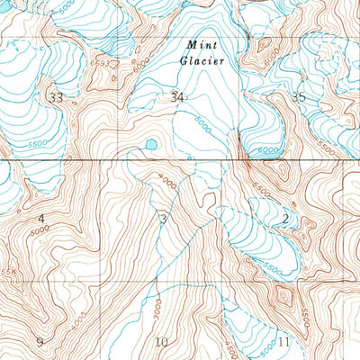 United States Geological Survey Anchorage D-6, AK (1950, 63360-Scale) digital map