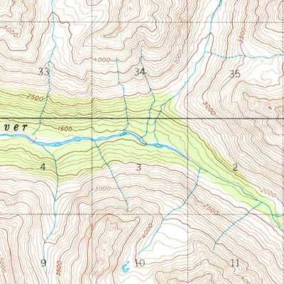 United States Geological Survey Anchorage D-6, AK (1950, 63360-Scale) digital map