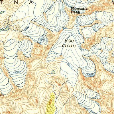 United States Geological Survey Anchorage D-6, AK (1952, 63360-Scale) digital map