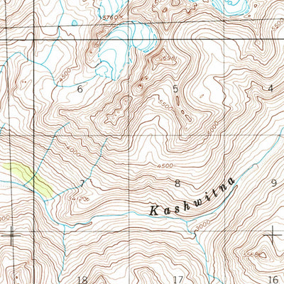 United States Geological Survey Anchorage D-6, AK (1994, 63360-Scale) digital map