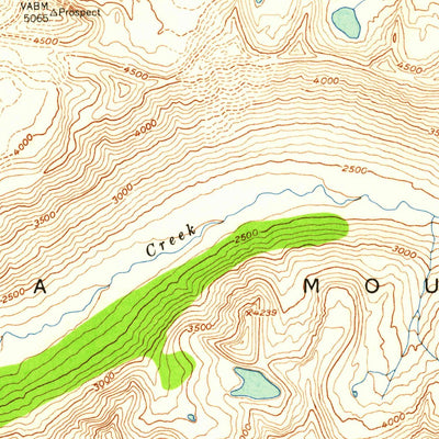 United States Geological Survey Anchorage D-7, AK (1949, 63360-Scale) digital map