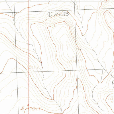 United States Geological Survey Anchorage D-7 SW, AK (1983, 25000-Scale) digital map