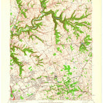 United States Geological Survey Anchorage, KY (1960, 24000-Scale) digital map