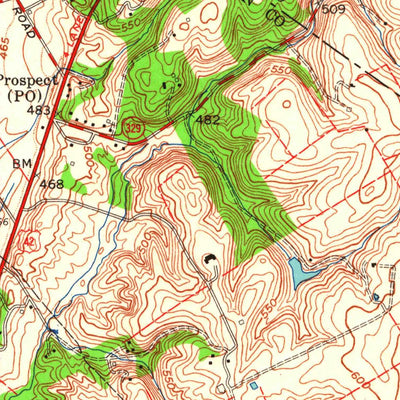 United States Geological Survey Anchorage, KY (1960, 24000-Scale) digital map