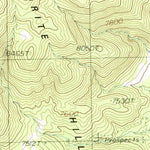 United States Geological Survey Anchorite Hills, NV-CA (1988, 24000-Scale) digital map