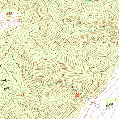 United States Geological Survey Anchorite Hills, NV-CA (1994, 24000-Scale) digital map