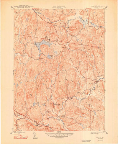 United States Geological Survey Ancram, NY (1948, 24000-Scale) digital map