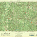 United States Geological Survey Andalusia, AL (1957, 250000-Scale) digital map