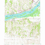 United States Geological Survey Andalusia, IL-IA (1953, 24000-Scale) digital map