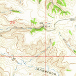 United States Geological Survey Anderson Bridge, MT (1964, 24000-Scale) digital map