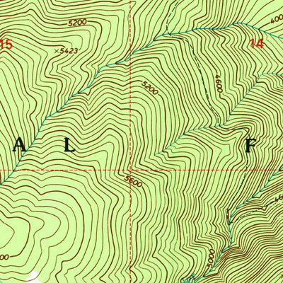 United States Geological Survey Anderson Butte, ID (1995, 24000-Scale) digital map