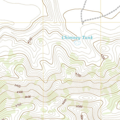 United States Geological Survey Anderson Canyon, AZ (2021, 24000-Scale) digital map