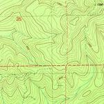 United States Geological Survey Anderson Creek, WA (1982, 24000-Scale) digital map
