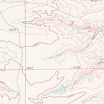 United States Geological Survey Anderson Draw, WY (1968, 24000-Scale) digital map