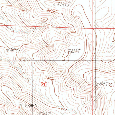 United States Geological Survey Anderson Gardens, NV (1988, 24000-Scale) digital map