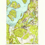 United States Geological Survey Anderson Island, WA (1948, 62500-Scale) digital map