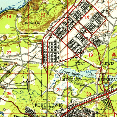 United States Geological Survey Anderson Island, WA (1948, 62500-Scale) digital map