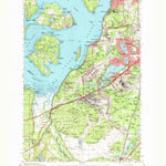 United States Geological Survey Anderson Island, WA (1959, 62500-Scale) digital map