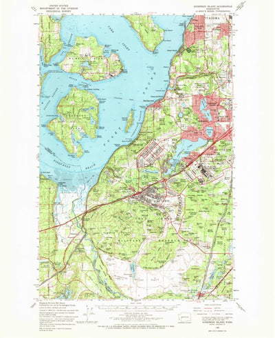 United States Geological Survey Anderson Island, WA (1959, 62500-Scale) digital map