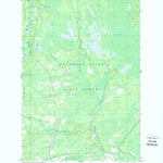United States Geological Survey Anderson Lake, MI (1989, 24000-Scale) digital map