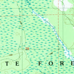 United States Geological Survey Anderson Lake, MI (1989, 24000-Scale) digital map